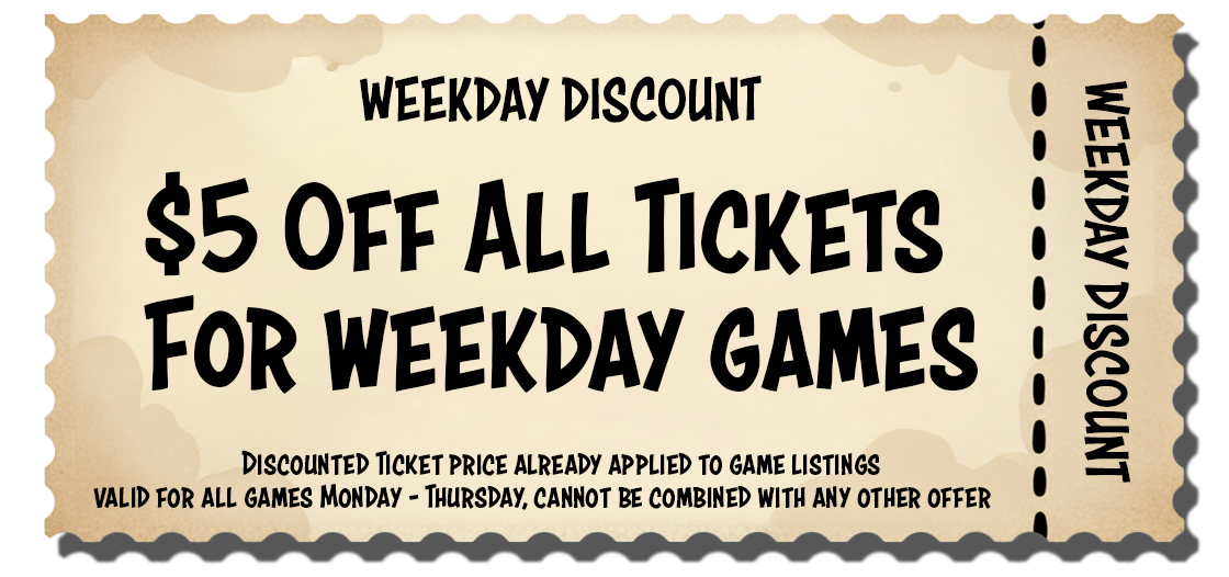 Weekday Discount Coupon