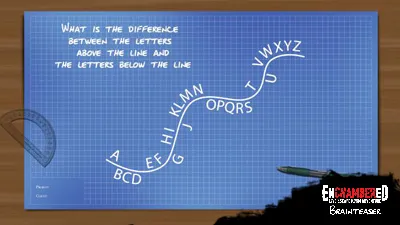 In an escape room you find some architectural drawings with a cryptic clue hidden on one of the pages. Can you find the answer, this may be a clue to a later puzzle.